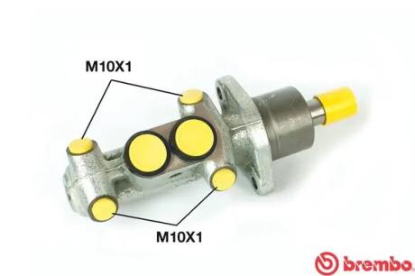 Головний гальмівний циліндр BREMBO M85046 (фото 1)