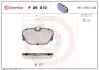 Гальмівні колодки, дискове гальмо (набір) BREMBO P06010 (фото 1)