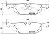 Гальмівні колодки дискові BREMBO P06 039X (фото 2)