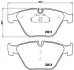 Гальмівні колодки дискові BREMBO P06 054X (фото 2)