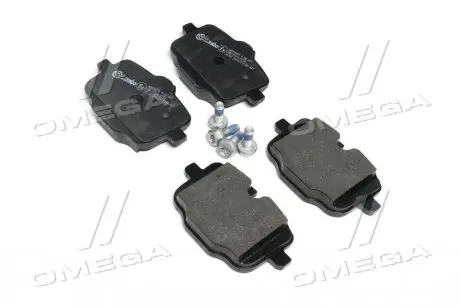 Колодки гальмівні дискові BREMBO P06 061