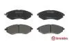Гальмівні колодки дискові BREMBO P10 057 (фото 2)