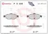 Тормозные колодки дисковые BREMBO P11 016 (фото 1)