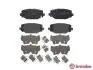 Колодки тормозные FREEMONT tyі G.VOYAGER BREMBO P11032 (фото 2)