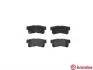 Тормозные колодки, дисковый тормоз.) BREMBO P15009 (фото 2)