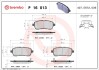 Гальмівні колодки SWIFT IV (FZ, NZ), 1 BREMBO P16013X (фото 1)