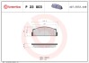 Тормозные колодки, дисковый тормоз.) BREMBO P23003 (фото 1)