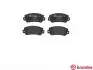 Тормозные колодки, дисковый тормоз.) BREMBO P23021 (фото 2)