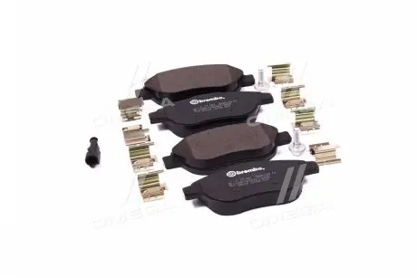 Гальмівні колодки дискові BREMBO P23 087