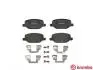 Тормозные колодки дисковые BREMBO P23 089 (фото 2)