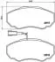 Гальмівні колодки дискові BREMBO P23 091 (фото 1)