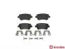 Тормозные колодки, дисковый тормоз.) BREMBO P23101 (фото 2)