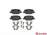 Тормозные колодки дисковые BREMBO P23 109 (фото 2)