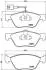Тормозные колодки, дисковый тормоз.) BREMBO P23112 (фото 1)