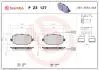 Тормозные колодки, дисковый тормоз.) BREMBO P23127 (фото 1)