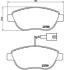 Гальмівні колодки тюнінгові BREMBO P 23 137X (фото 1)
