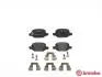 Тормозные колодки дисковые BREMBO P23 150 (фото 2)