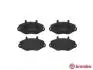Тормозные колодки, дисковый тормоз.) BREMBO P24033 (фото 2)