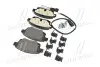 Колодки гальмівні дискові (комплект 4 шт) BREMBO P24 066 (фото 2)