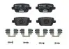 Гальмівні колодки, тюнінг BREMBO P24075X (фото 1)