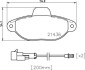 Гальмівні колодки дискові BREMBO P24 147 (фото 1)