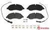 Тормозные колодки дисковые BREMBO P24 171 (фото 2)