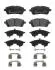 Тормозные колодки дисковые PRZOD BREMBO P24203 (фото 2)