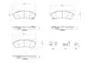 Тормозные колодки дисковые BREMBO P24 235 (фото 1)