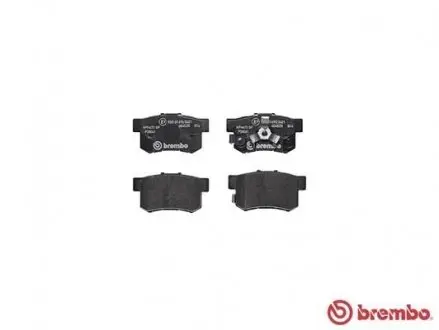 Гальмівні колодки дискові BREMBO P28 061 (фото 1)