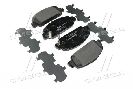 Колодки гальмівні дискові BREMBO P28 077