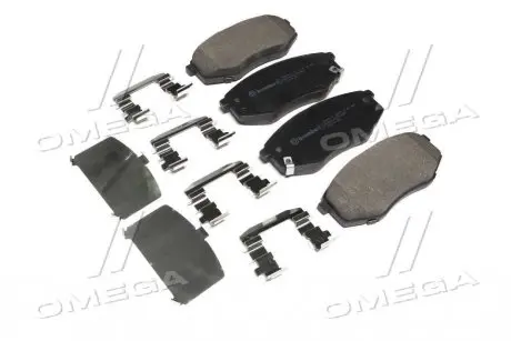 Колодки гальмівні дискові BREMBO P30 055