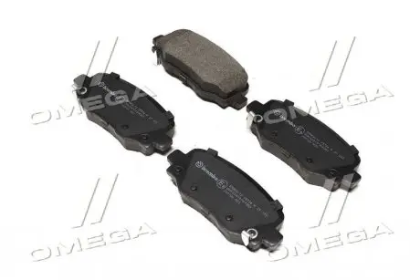 Колодки гальмівні дискові BREMBO P37 020