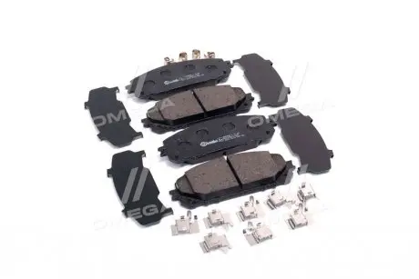 Тормозные колодки дисковые BREMBO P37 021 (фото 1)