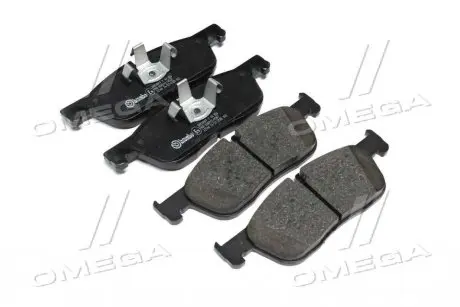 Колодки гальмівні дискові (комплект 4 шт) BREMBO P44 026
