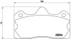 Автозапчасть BREMBO P47002 (фото 1)