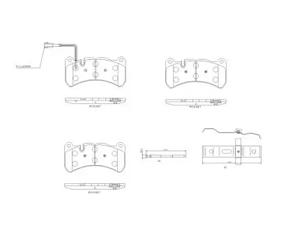 Автозапчасть BREMBO P48003