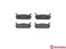 Тормозные колодки, дисковый тормоз.) BREMBO P49015 (фото 2)