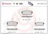 Тормозные колодки, дисковый тормоз.) BREMBO P49035 (фото 1)