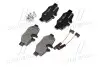 Колодки гальмівні дискові (комплект 4 шт) BREMBO P50 051 (фото 2)