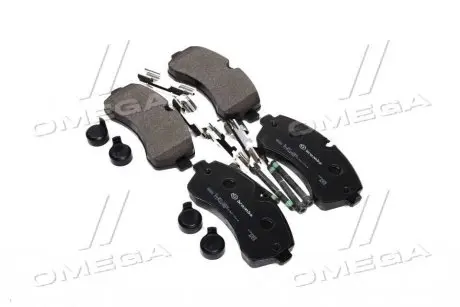 Тормозные колодки дисковые BREMBO P50 059