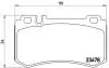 Гальмівні колодки дискові BREMBO P50 061 (фото 1)