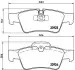 Тормозные колодки дисковые BREMBO P50 064 (фото 1)