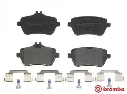 Тормозные колодки дисковые BREMBO P50 117