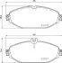 Гальмівні колодки дискові BREMBO P50 124 (фото 1)