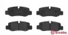 Гальмівні колодки дискові BREMBO P50 126 (фото 2)