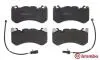 Тормозные колодки дисковые BREMBO P50 127 (фото 2)