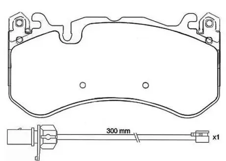 Тормозные колодки дисковые BREMBO P50 127