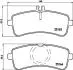 Гальмівні колодки (набір) BREMBO P50130 (фото 1)