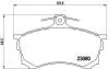 Тормозные колодки, дисковый тормоз.) BREMBO P54021 (фото 1)