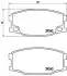 Тормозные колодки, дисковый тормоз.) BREMBO P54035 (фото 1)